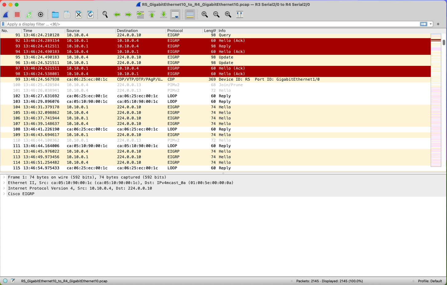 Wireshark - Jose Suarez Ochoa